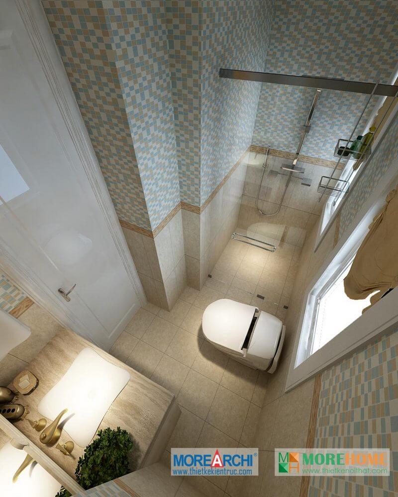 Thiết kế phòng tắm biệt thự